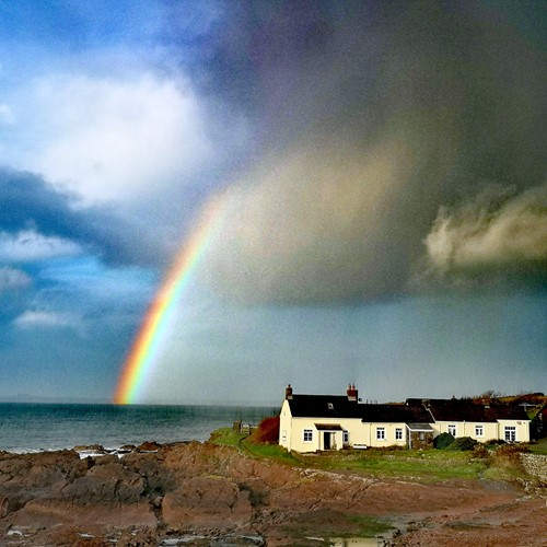 Rainbow over St Brides