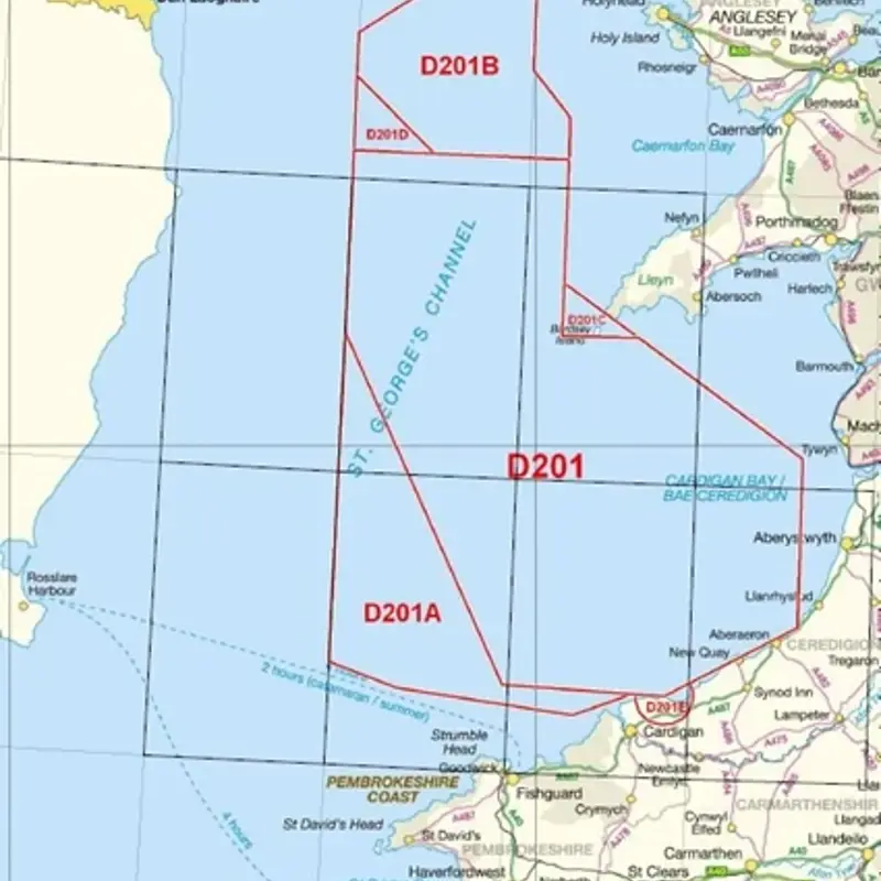 Cardigan Bay Danger Area